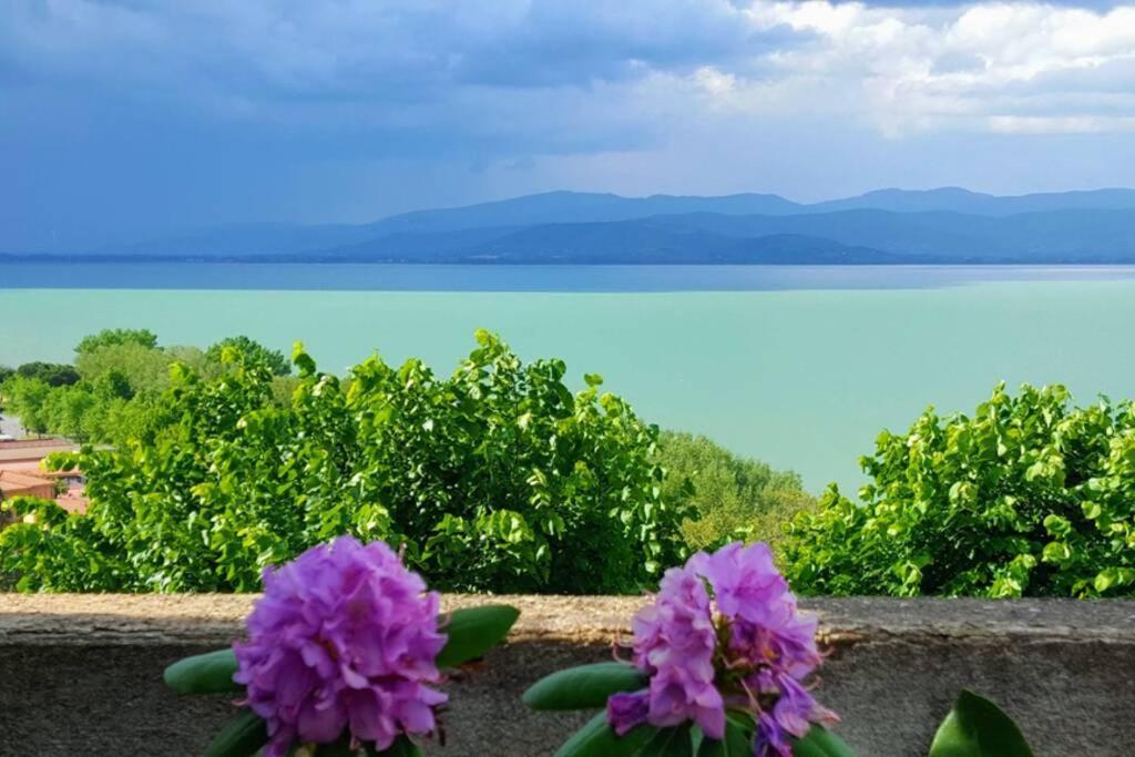 شقة Bellavista La Tua Romantica Vacanza Sul Trasimeno كاستيغليون ديل لاغو المظهر الخارجي الصورة